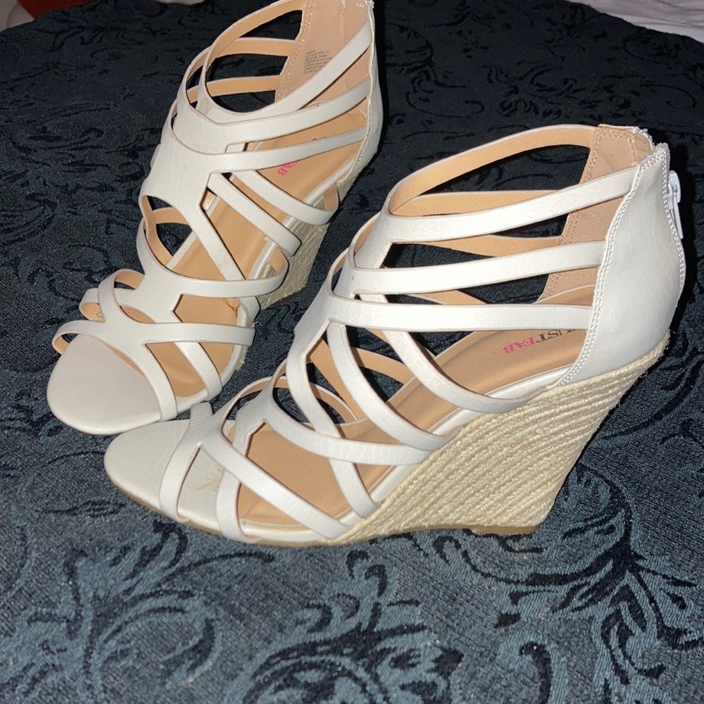 Ladies wedges.Heels 4 inches
